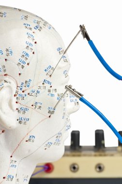 Electric-acupuncture clipart