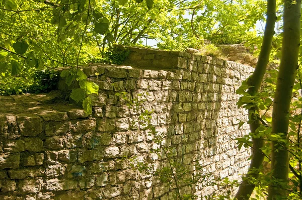 Руины замка — стоковое фото