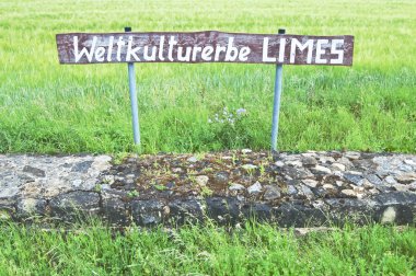 antika limes Almanya'da duvar