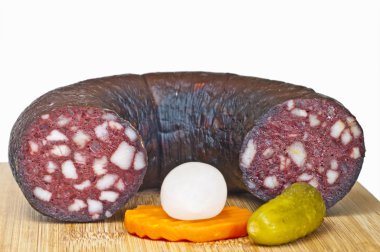 Blood sausage clipart