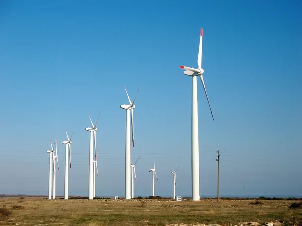 風力エネルギーの — ストック写真