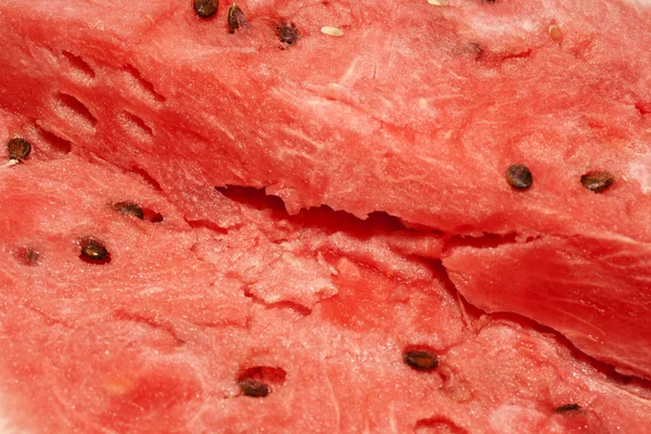 stock image The pulp of a ripe watermelon