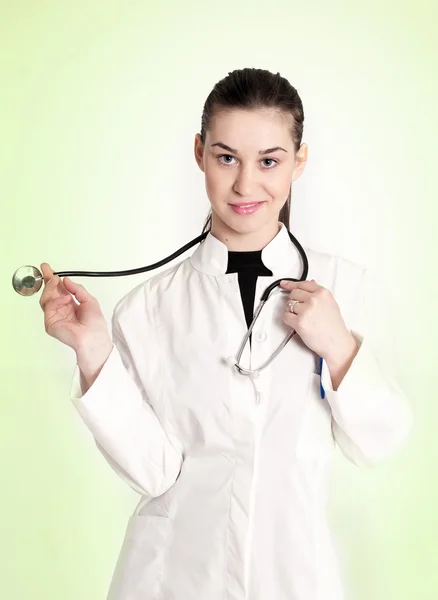 Mladá žena lékař — Stock fotografie