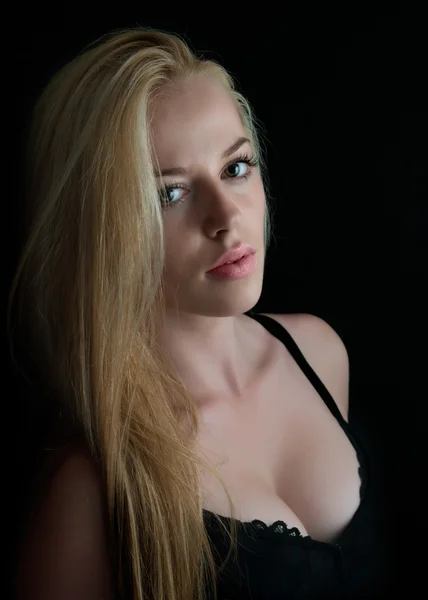 Сексуальна блондинка — стокове фото