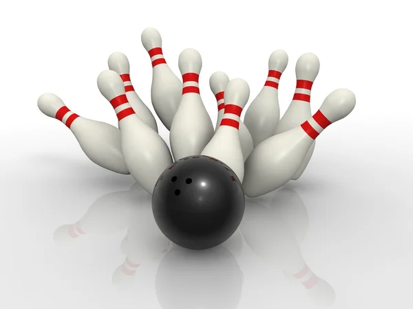 Stock image Bowling concept