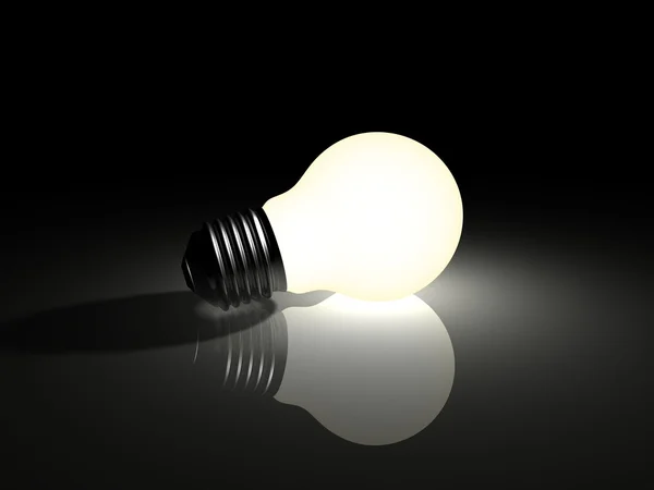 Concept d'ampoule électrique — Photo