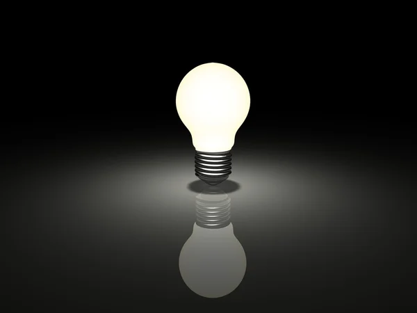 Conceito de lâmpada elétrica — Fotografia de Stock