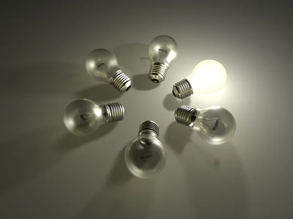 stock image Electric bulb concept