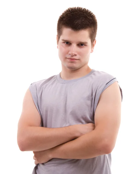Portrait of young healthy man — Stock Photo, Image