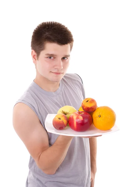 Männer tragen Früchte — Stockfoto