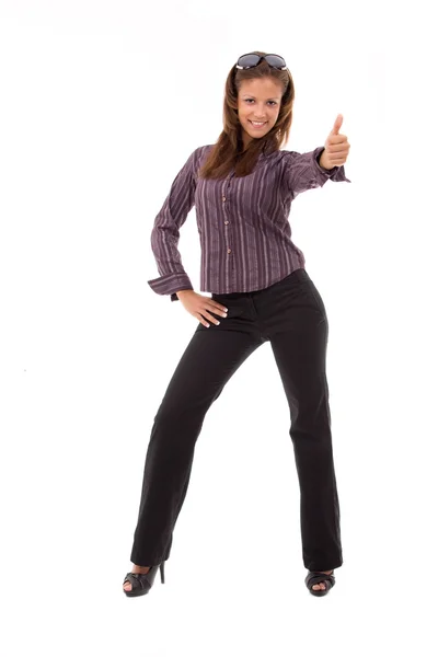 Bussines woman posing — Stock Photo, Image