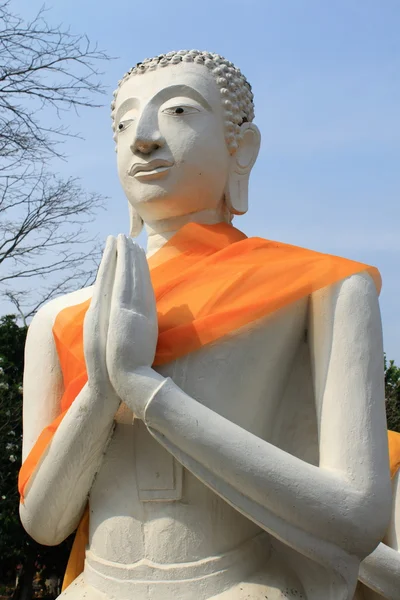 Buddha-Bild im Gebet — Stockfoto