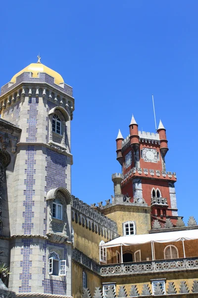 Пенья палац, Sintra — стокове фото