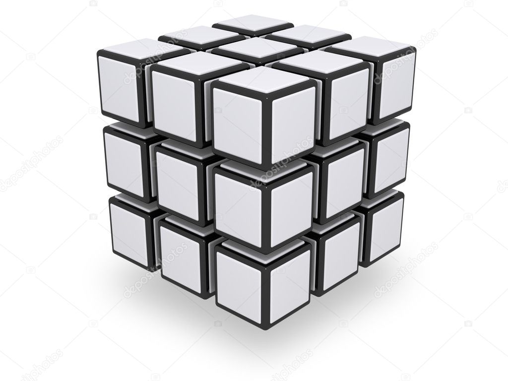 Assembled 3x3 cube Stock Photo by ©icefront 5467616