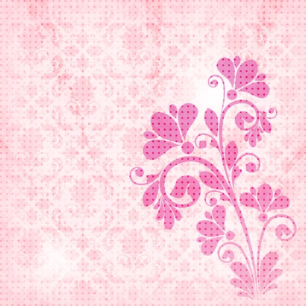 Vector floral background — Stock Vector