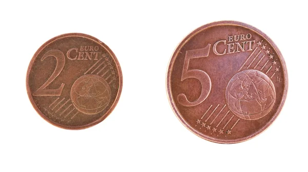 Five and two cent — Stock Photo, Image