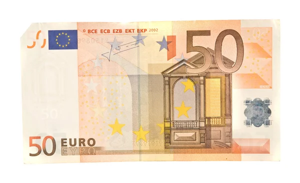 П'ятдесят євро — стокове фото