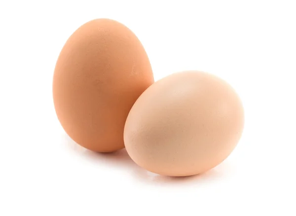 Dos huevos. Fotos de stock libres de derechos