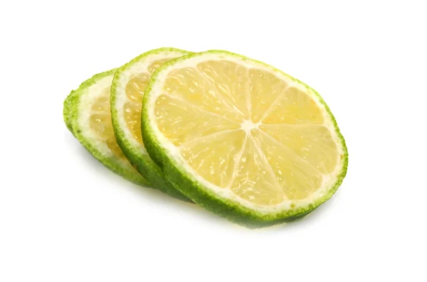 Slices of lime — Stock Photo, Image