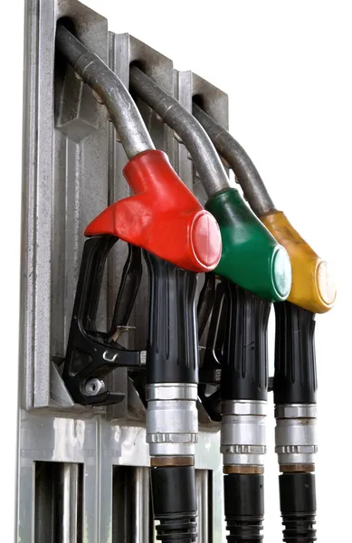 Gas pumps isolated — Stock Photo, Image