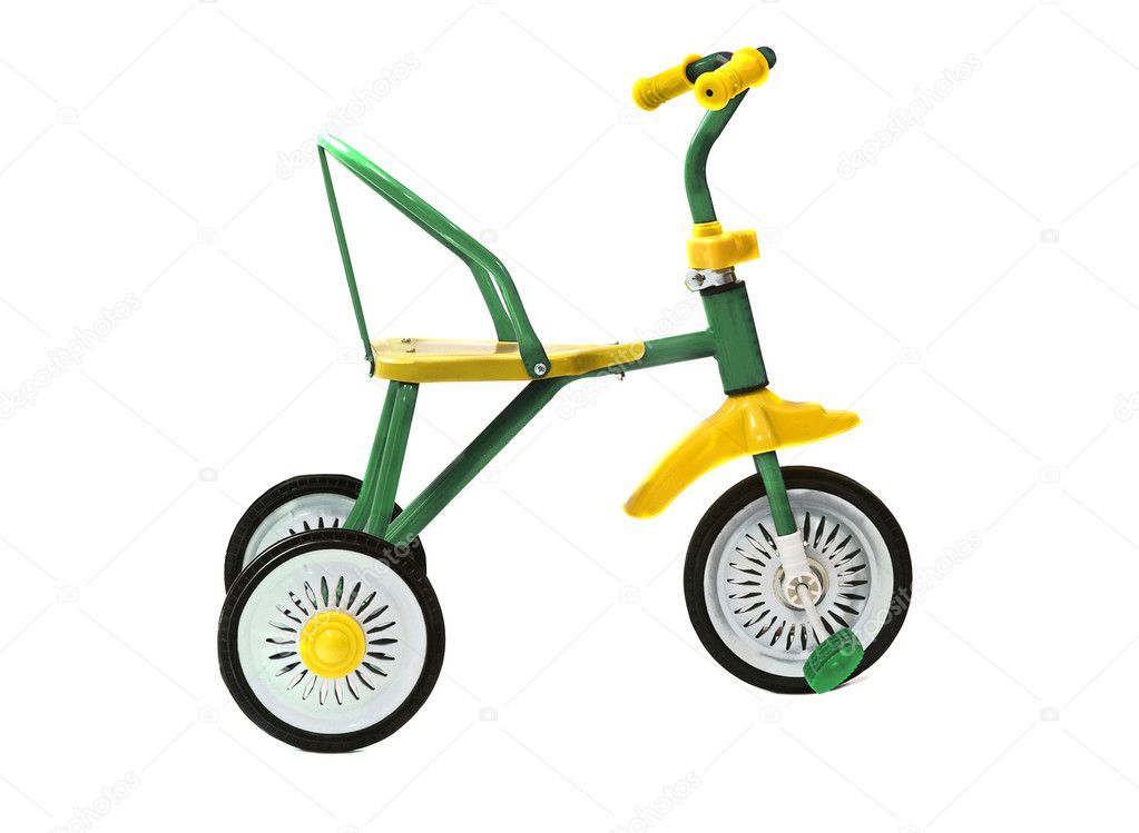 Green tricycle
