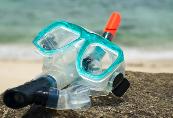 Snorkeling e maschera — Foto Stock