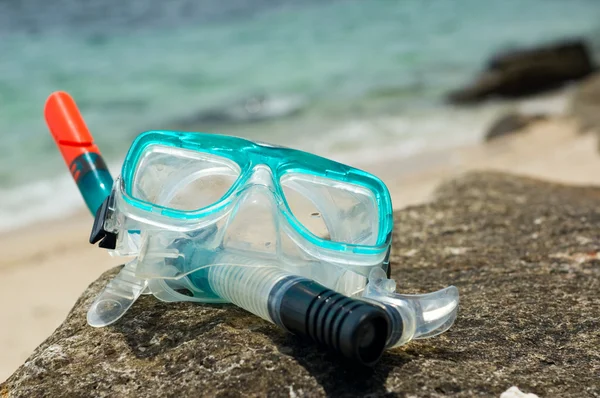 Snorkel and mask — Stock Photo, Image