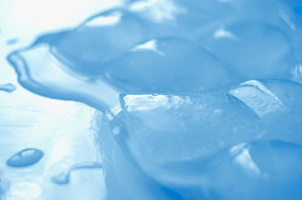 Fersk blå is – stockfoto