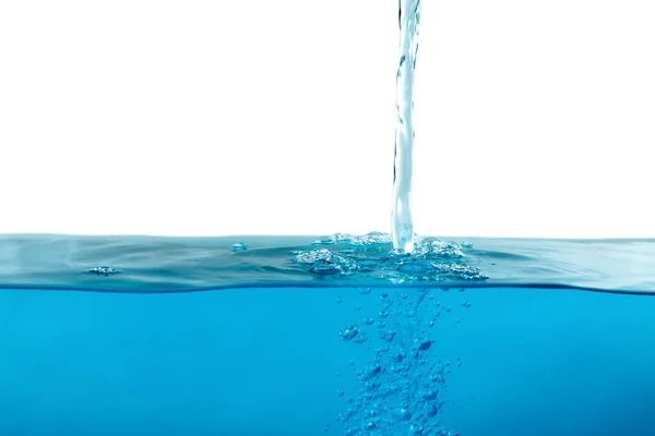 Реактивный поток по поверхности воды — стоковое фото