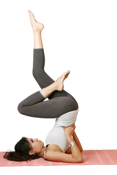 Yoga-Mädchen — Stockfoto