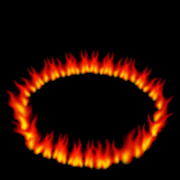 Pierścień ognia — Wektor stockowy