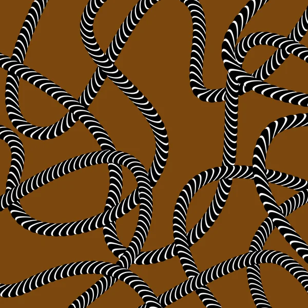 Tangled мотузку фону — стоковий вектор