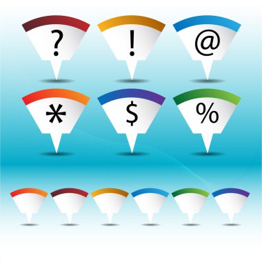 eşleme Icon set pin