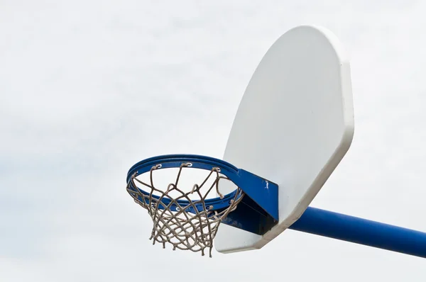 Campo da gioco Basket Hoop e Backboard — Foto Stock