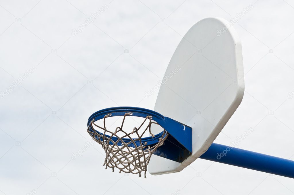 Playground Basketball Hoop and Backboard Stock Photo by ©brianguest 5408691