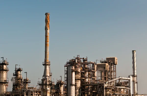 Planta de Refinería Petroquímica —  Fotos de Stock