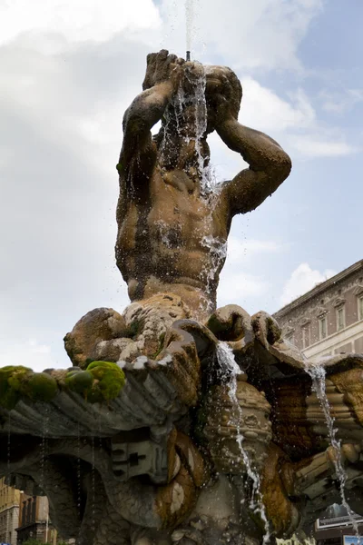 海王星喷泉罗马 — 图库照片