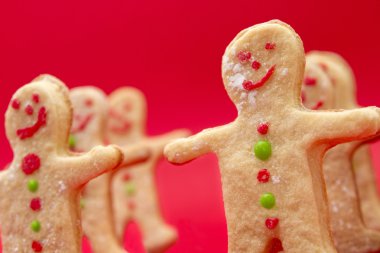 Zencefilli kurabiye adam kurabiye