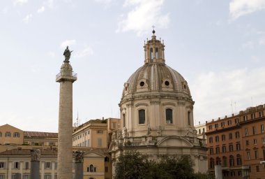 trajans sütun ve Kilisesi Roma