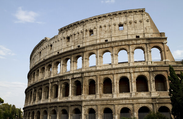 Coliseum Rome Landscape View