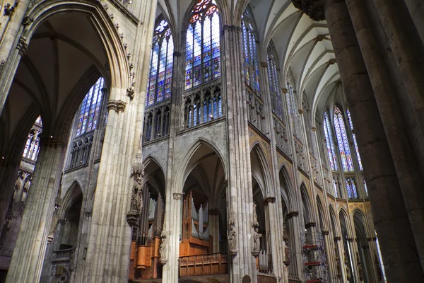 Καθεδρικός ναός της Κολωνίας Γερμανία μέσα — Φωτογραφία Αρχείου