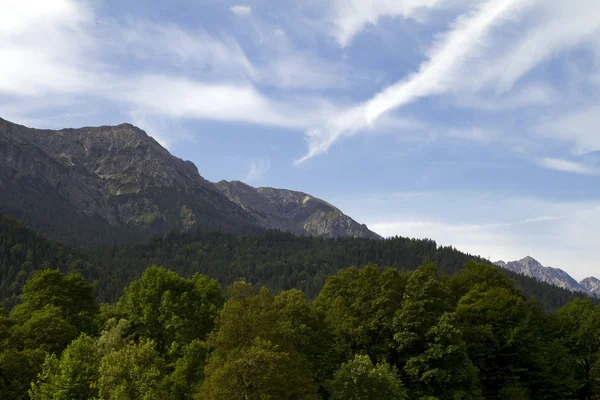 Переглянути німецький баварські Альпи Стокова Картинка