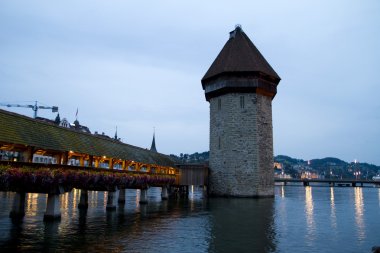 Luzern, İsviçre köprü