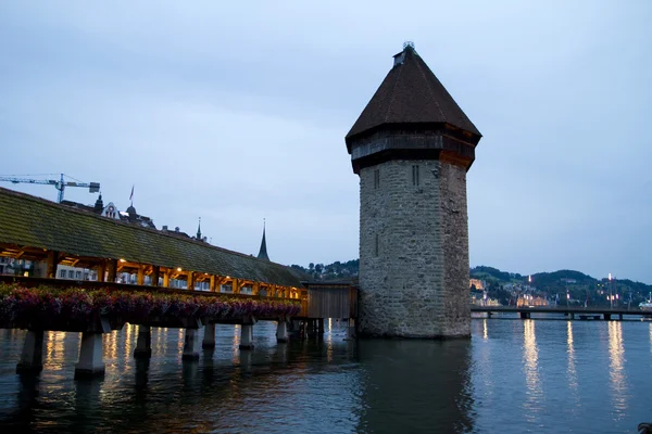 Puente Luzern Suiza — Foto de Stock