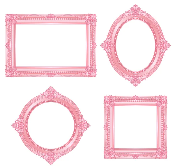 Gorgeous decorative frames — 图库照片