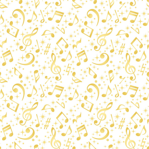 Music notes background
