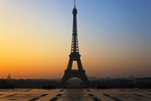 파리에 있는 에펠 탑, 프렌즈. 스톡 사진