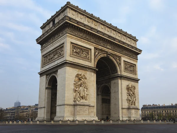 Тріумфальна арка (Париж, Франція). — стокове фото