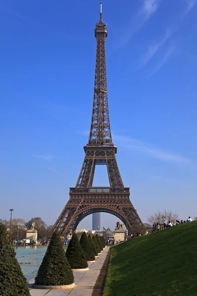 Eiffeltoren. Paris, Frankrijk. — Stockfoto