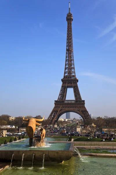 Wieża Eiffla. Paris, Francja. — Zdjęcie stockowe